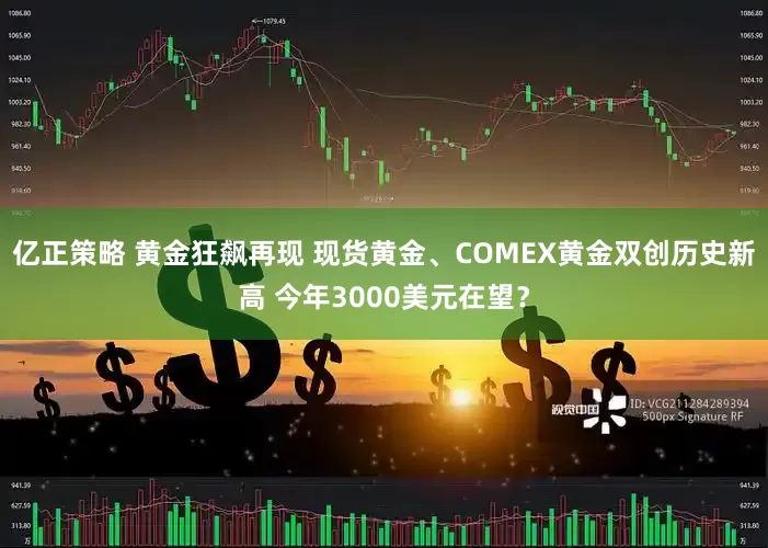 亿正策略 黄金狂飙再现 现货黄金、COMEX黄金双创历史新高 今年3000美元在望？